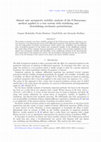 Research paper thumbnail of Almost sure asymptotic stability analysis of the θ-Maruyama method applied to a test system with stabilising and destabilising stochastic perturbations