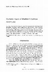 Research paper thumbnail of Psychiatric aspects of Klinefelter's Syndrome