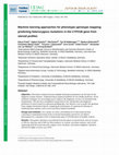 Research paper thumbnail of Machine learning approaches for phenotype-genotype mapping: predicting heterozygous mutations in the CYP21B gene from steroid profiles