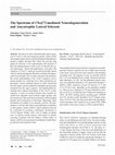 Research paper thumbnail of The Spectrum of C9orf72-mediated Neurodegeneration and Amyotrophic Lateral Sclerosis