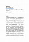 Research paper thumbnail of Call for papers Panel 2.2. «Crisi della democrazia»? Quale «crisi»? E quale «democrazia»? Alla ricerca di una teoria della «de-democratizzazione»