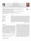 Research paper thumbnail of The affective value of faces in patients achieving long-term seizure freedom after temporal lobectomy