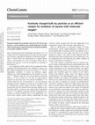 Research paper thumbnail of Positively charged bulk Au particles as an efficient catalyst for oxidation of styrene with molecular oxygen