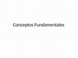 Research paper thumbnail of Conceptos Fundamentales comportamiento humano