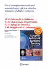 Research paper thumbnail of Use of caries prevention tools and associated caries risk in a suburban population of children in Nigeria.