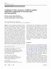 Research paper thumbnail of Acclimation of Solea senegalensis to different ambient temperatures: implications for thyroidal status and osmoregulation