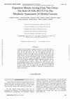 Research paper thumbnail of Expansive Masses Arising From The Clivus: The Role Of FDG-PET/CT In The Metabolic Assessment Of Skeletal Lesions