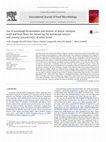 Research paper thumbnail of Use of sourdough fermentation and mixture of wheat, chickpea, lentil and bean flours for enhancing the nutritional, texture and sensory characteristics of white bread