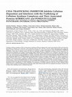 Research paper thumbnail of CESA TRAFFICKING INHIBITOR Inhibits Cellulose Deposition and Interferes with the Trafficking of Cellulose Synthase Complexes and Their Associated Proteins KORRIGAN1 and POM2/CELLULOSE SYNTHASE INTERACTIVE PROTEIN1