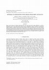 Research paper thumbnail of Methods to homogenize wind speeds from ships and buoys