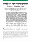 Research paper thumbnail of Inhibition of the liver expression of arylalkylamine N-acetyltransferase increases the expression of angiogenic factors in cholangiocytes