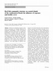 Research paper thumbnail of Reef fish community structure on coastal islands of the southeastern Brazil: the influence of exposure and benthic cover