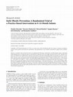 Research paper thumbnail of Early Obesity Prevention: A Randomized Trial of a Practice-Based Intervention in 0-24-Month Infants