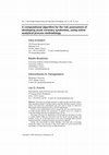 Research paper thumbnail of A computational algorithm for the risk assessment of developing acute coronary syndromes, using online analytical process methodology