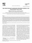 Research paper thumbnail of Age-related decrease in paired-pulse intracortical inhibition in the human primary motor cortex