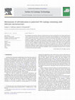 Research paper thumbnail of Mechanisms of self-lubrication in patterned TiN coatings containing solid lubricant microreservoirs