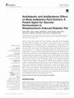 Research paper thumbnail of Antidiabetic and Antilipidemic Effect of Musa balbisiana Root Extract: A Potent Agent for Glucose Homeostasis in Streptozotocin-Induced Diabetic Rat