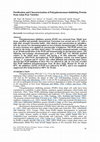 Research paper thumbnail of Purification and Characterization of Polygalacturonase Inhibiting Proteins (Pgip) from Two Varieties of Asian Pear