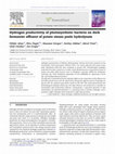 Research paper thumbnail of Hydrogen productivity of photosynthetic bacteria on dark fermenter effluent of potato steam peels hydrolysate