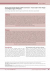 Research paper thumbnail of Social capital and the decline in HIV transmission – A case study in three villages in the Kagera region of Tanzania