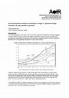 Research paper thumbnail of A sociolinguistic analysis of emoticon usage in Japanese blogs: Variation by age, gender and topic 1