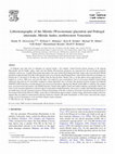 Research paper thumbnail of Lithostratigraphy of the Mérida (Wisconsinan) glaciation and Pedregal interstade, Mérida Andes, northwestern Venezuela