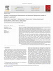 Research paper thumbnail of Is there a link between inflammation and abnormal lipoprotein profile in Sjögren's syndrome?