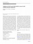 Research paper thumbnail of Validation of GOCE Gravity Field Models by Means of Geoid Comparisons and Orbit Fits