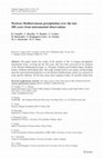 Research paper thumbnail of Mixed nonlinear regression for modelling historical temperatures in Central–Southern Italy