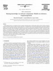 Research paper thumbnail of Sharing knowledge via software components: Models on reference evapotranspiration