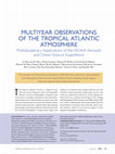 Research paper thumbnail of Multiyear Observations of the Tropical Atlantic Atmosphere: Multidisciplinary Applications of the NOAA Aerosols and Ocean Science Expeditions