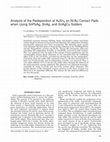 Research paper thumbnail of Analysis of the redeposition of AuSn4 on Ni/Au contact pads when using SnPbAg, SnAg, and SnAgCu solders