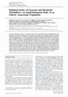 Research paper thumbnail of Habitual Intake of Guaraná and Metabolic Morbidities: An Epidemiological Study of an Elderly Amazonian Population