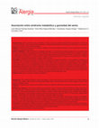 Research paper thumbnail of [Association of metabolic syndrome and asthma severity]