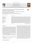 Research paper thumbnail of The affective value of faces in patients achieving long-term seizure freedom after temporal lobectomy