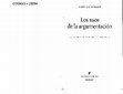 Research paper thumbnail of LOS USOS DE LA ARGUMENTACIÓN - TOULMIN