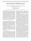 Research paper thumbnail of Early evaluation of IBM BlueGene/P