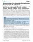 Research paper thumbnail of Dopaminergic Neuronal Imaging in Genetic Parkinson's Disease: Insights into Pathogenesis