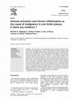 Research paper thumbnail of Immune activation and chronic inflammation as the cause of malignancy in oral lichen planus: is there any evidence ?