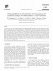 Research paper thumbnail of Clinical guidelines in early detection of oral squamous cell carcinoma arising in oral lichen planus: A 5-year experience