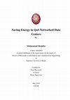 Research paper thumbnail of Saving Energy in QoS Networked Data Centers