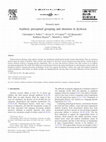 Research paper thumbnail of Research report Auditory perceptual grouping and attention in dyslexia