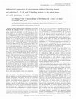 Research paper thumbnail of Endometrial expression of progesterone-induced blocking factor and galectins-1, -3, -9, and -3 binding protein in the luteal phase and early pregnancy in cattle