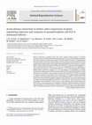 Research paper thumbnail of Acute dietary restriction in heifers alters expression of genes regulating exposure and response to gonadotrophins and IGF in dominant follicles