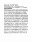 Research paper thumbnail of Increasing Vulnerability to Drought and Climate Change on the Navajo Nation, southwestern United States