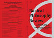 Research paper thumbnail of Radical Philosophy Review SPECIAL ISSUE SPACES OF CONTROL: CONFRONTING AUSTERITY AND REPRESSION Guest Editor cover