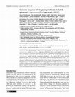 Research paper thumbnail of Genome sequence of the phylogenetically isolated spirochete Leptonema illini type strain (3055(T))