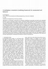 Research paper thumbnail of A multiphase constitutive modeling framework for unsaturated soil behavior