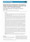 Research paper thumbnail of Idiosyncrasy and overdominance in the structure of natural communities of arbuscular mycorrhizal fungi: is there a role for stochastic processes?