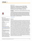 Research paper thumbnail of Detection of Mitochondrial COII DNA Sequences in Ant Guts as a Method for Assessing Termite Predation by Ants